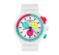 Watch Swatch in Plastic SB06W100